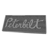 Peterbilt Original Style Rectangle Engraved Emblem