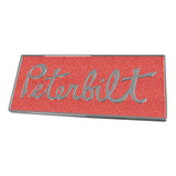 Peterbilt Original Style Rectangle Engraved Emblem