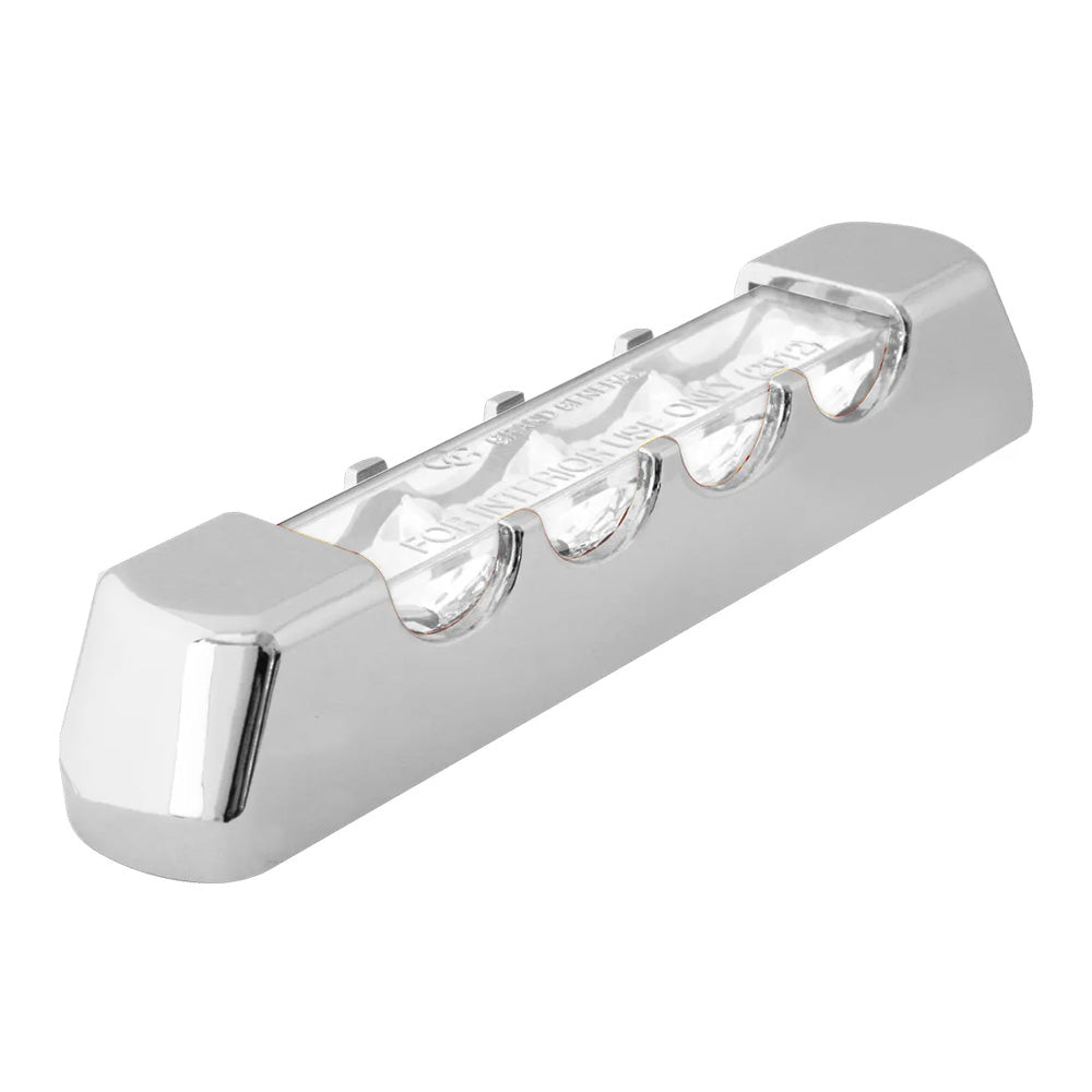 4" Surface Mount Marker Light with Notched Bezel