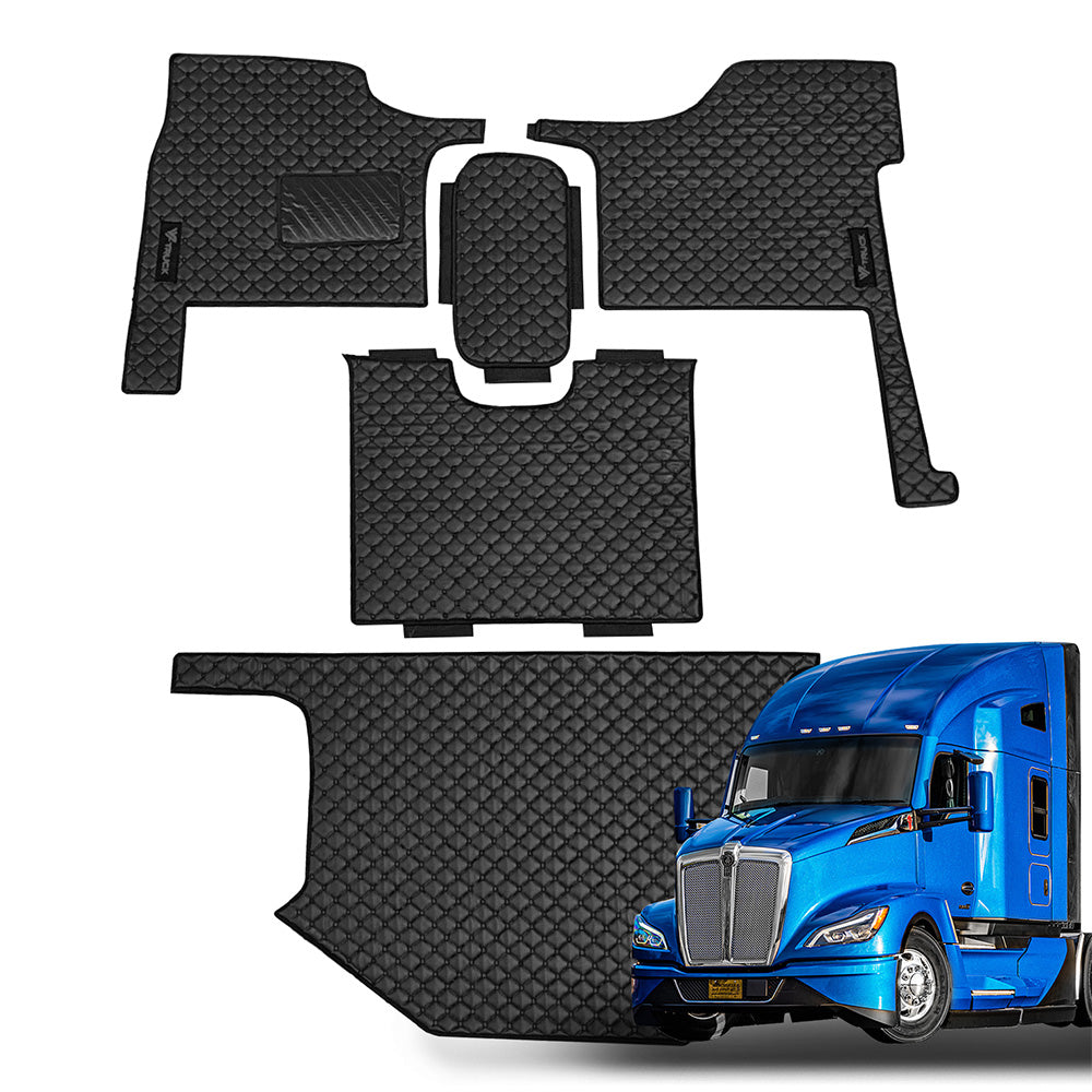 5-Piece Kenworth T680 Black Diamond Floor Set