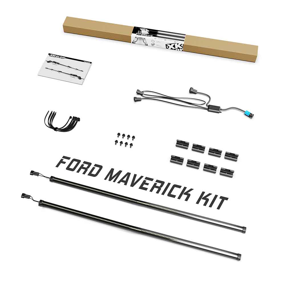 2 Piece Ford Maverick Truck Bed Light Kit