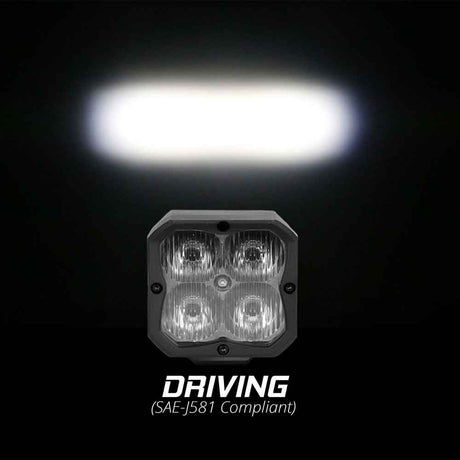2 Piece xkchrome driving light kit