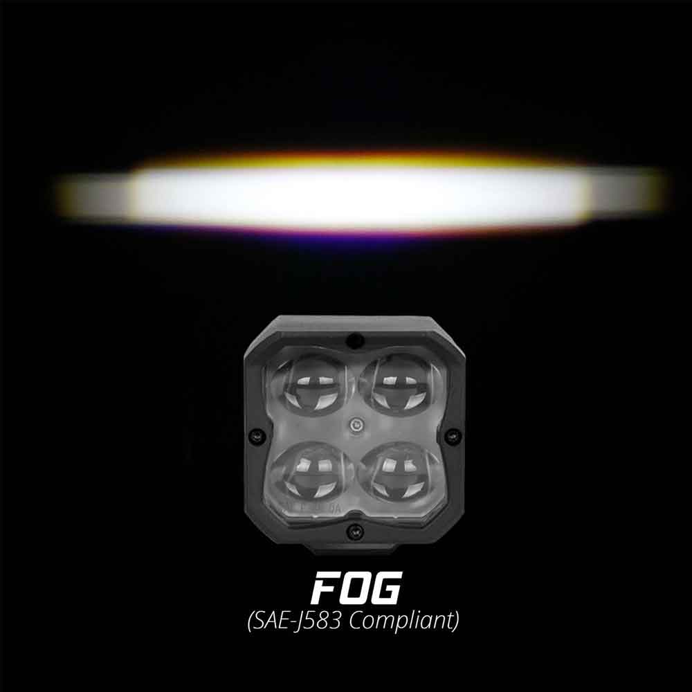2 Piece XKChrome Fog Light Kit