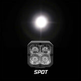 2 Piece XKChrome Spot Light Kit