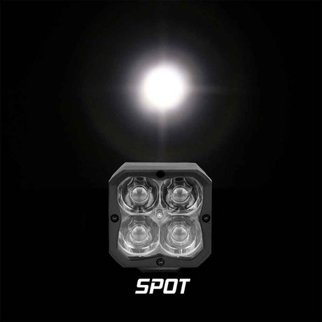 2 Piece xkchrome spot light kit
