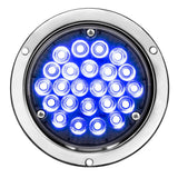 4" Sleeper Smoke Lens LED Light with Chrome Housing
