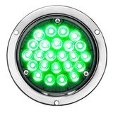 4" Sleeper Smoke Lens LED Light with Chrome Housing