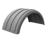 MIN1900 Single Axle 44"L Poly Fender for 19.5" Dual Tires
