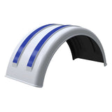 44-1/2" Paintable Poly MIN221800 Single Axle Fender
