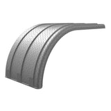 53" Silver Diamond Poly MIN950 Half Fender