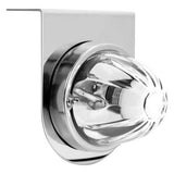 Dual Function Glass Watermelon Light with Stainless Steel Light Bracket and White LED Bulb