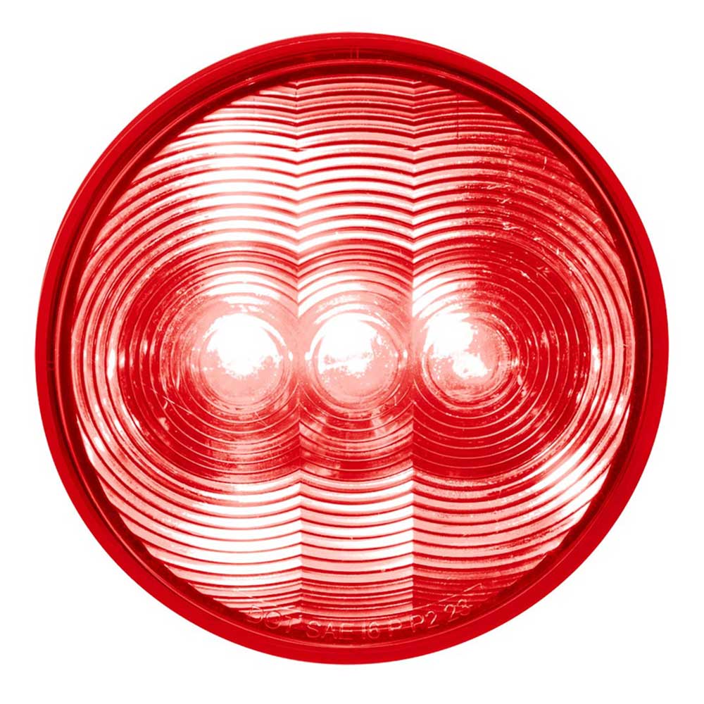 4" Round Turn Signal  3 LED Light