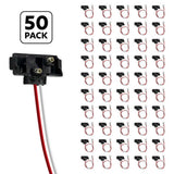 2 Prong Pigtail Plug 12" Lead - 50 Pack