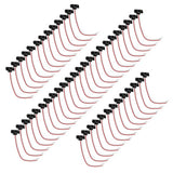 2 Prong Pigtail Plug 12" Lead - 50 Pack
