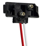 2 Prong Pigtail Plug 12" Lead - 50 Pack