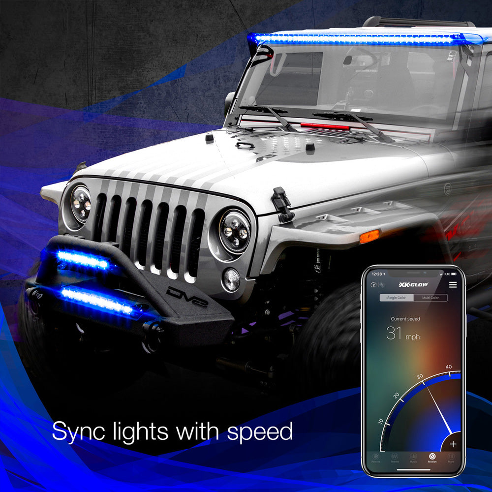 Multi-Color RGBW 14" LED Light Bar