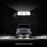 XK GLOW 12-Piece White LED Rock Light Under Glow Kit