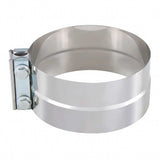 5"D x 3"W Stainless Steel Exhaust Clamp