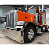 20" Hex Style with Short Fenders Stainless Steel Bumper with Blind Mount Plate