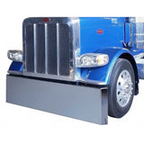 20" Mitered Blind Mount Stainless Steel Bumper With Blind Mount Plate