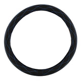 18" Diamond Stitched Leather Steering Wheel Cover