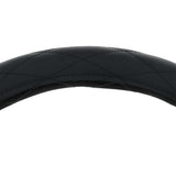 18" Diamond Stitched Leather Steering Wheel Cover