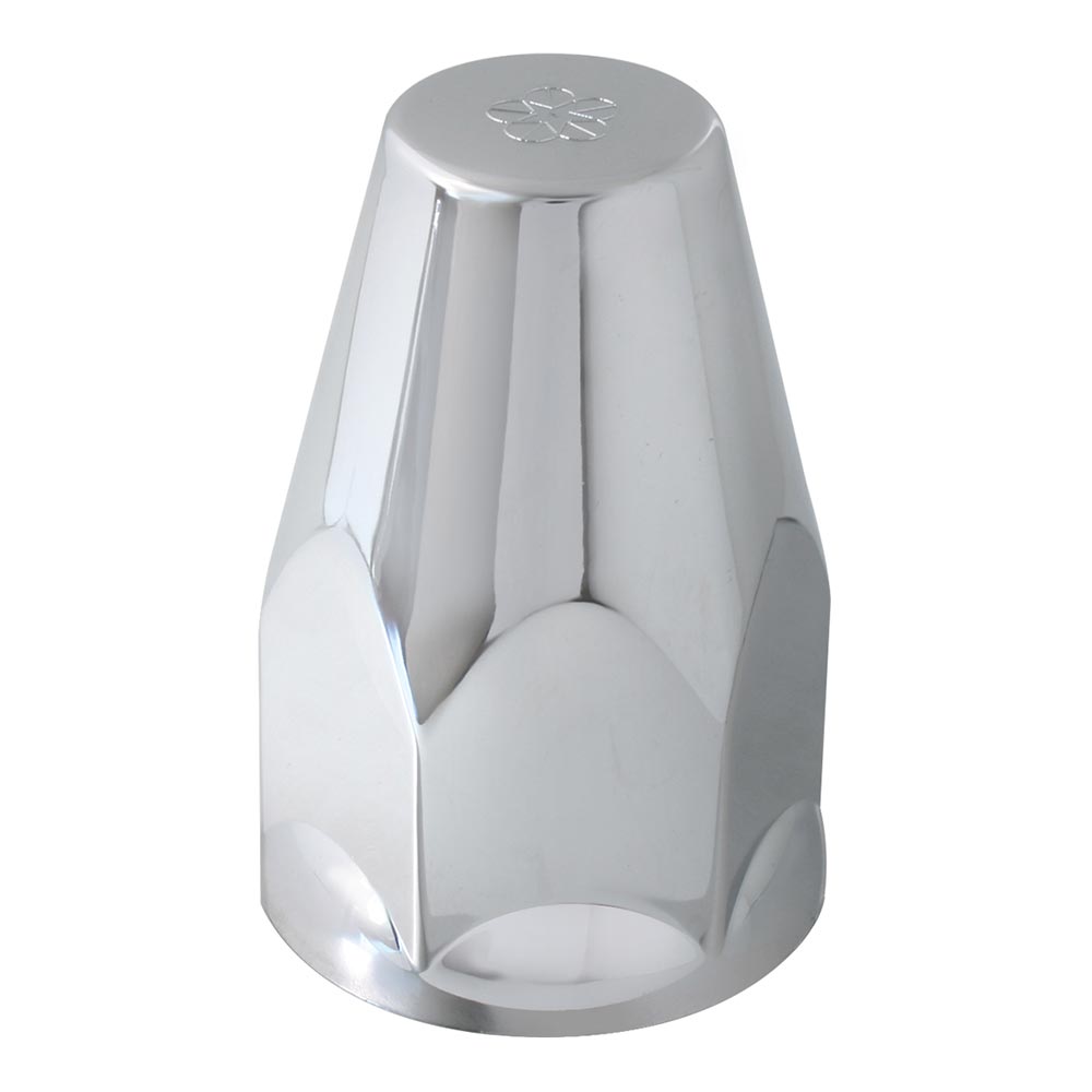 33mm Chrome Plastic Nut Covers - Thread On 10PK
