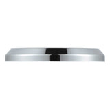 2" Chrome Plated Plastic Light Bezel with Stainless Steel Screws