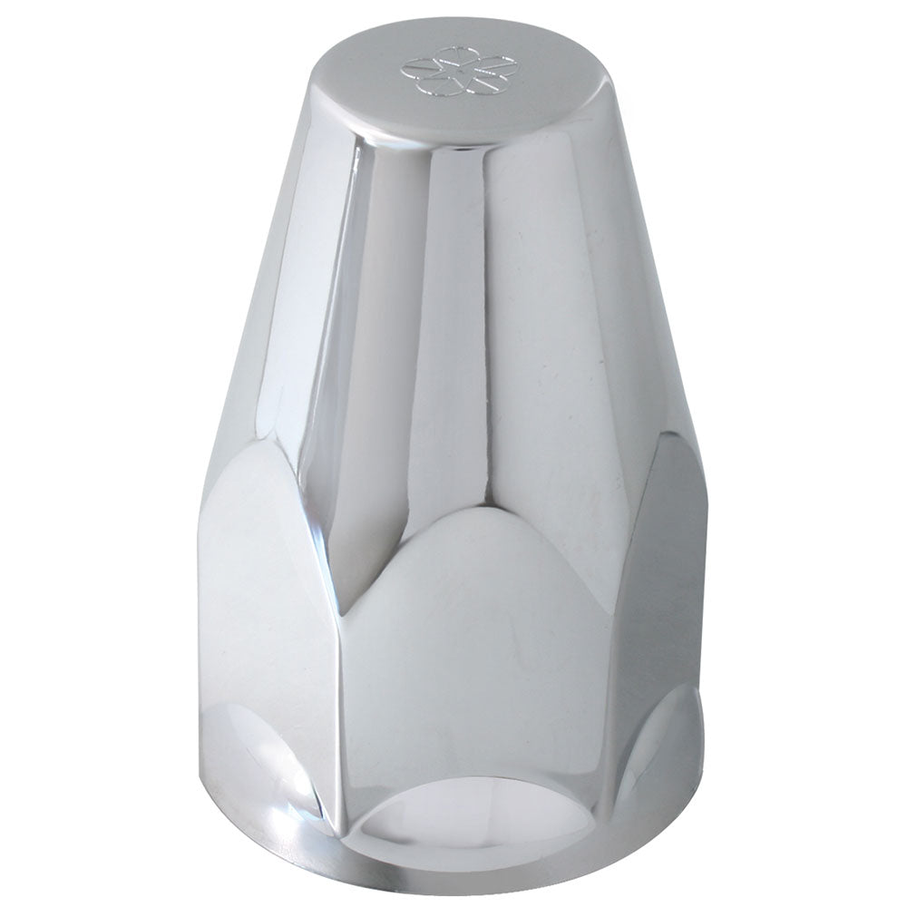 33mm Chrome Plastic Nut Cover - Thread On