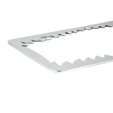 Chrome Shark Teeth License Plate Frame