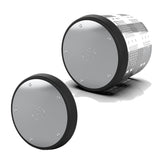 Hybrid Stainless Steel Black Paintable Taper Style Front or Rear Axle Cover Kit