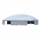Universal Stainless Steel Dome Front Hubcap with 1" Lip