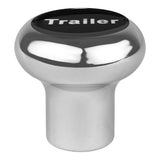 Large Chrome Screw-In Trailer Air Valve Knob