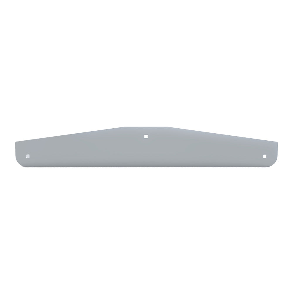 24" Angled Blank Plated Mud Flap Weight