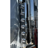 Peterbilt 589 Rear Air Cleaner Light Panels with 6 P3 LED Lights