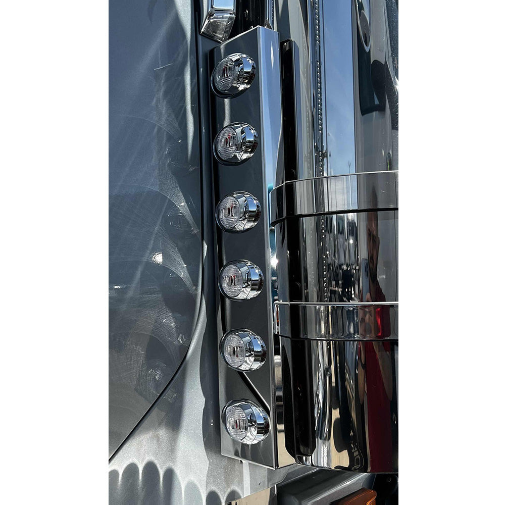 Peterbilt 589 Rear Air Cleaner Light Panels with 6 P3 LED Lights