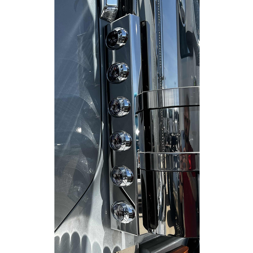 Peterbilt 589 Rear Air Cleaner Light Panels with 6 P3 LED Lights
