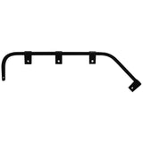 Black Steel Angled Mud Flap Arm
