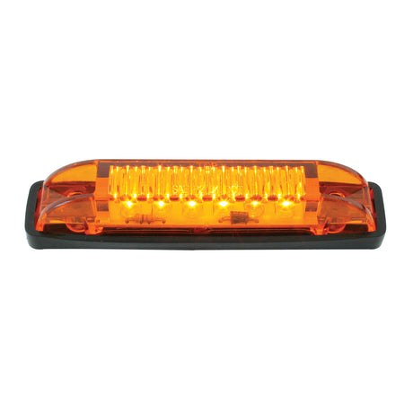 4" 6 LED thin line marker strip lights, close-up