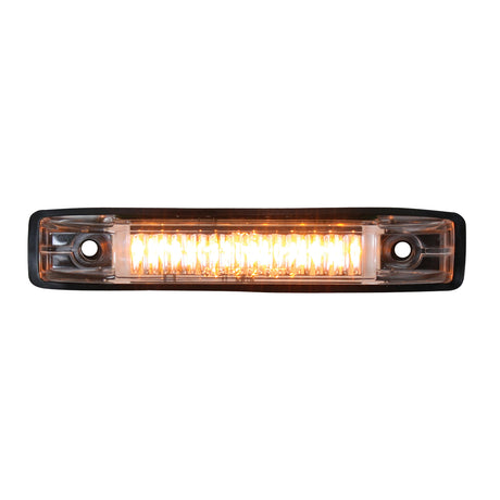 Detail of 4" 6 LED thin line marker strip lights