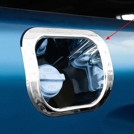Peterbilt 579 DEF filler trim for semi trucks