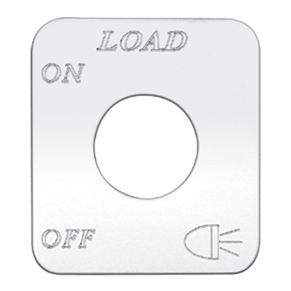 Freightliner Load Light Switch Plate