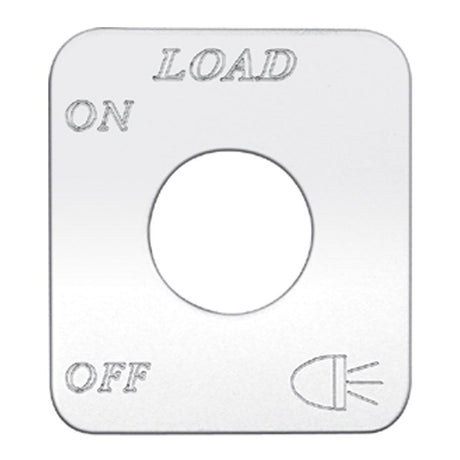 Freightliner load light switch plate for semi trucks