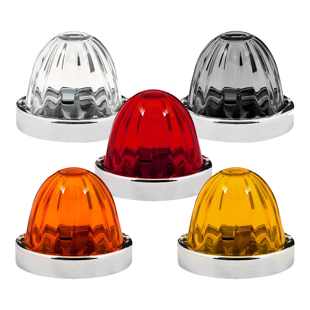 1156 Watermelon Plus Lens Polished Stainless Steel Base Light Kit