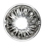 1156 Smoke Regular Watermelon Lens Polished Stainless Steel Base Light Kit