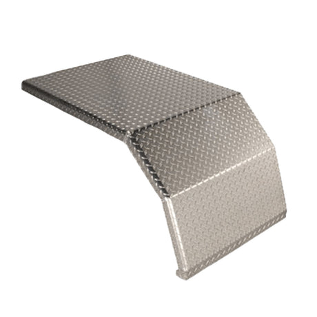 48 1/2" Super duty aluminum diamond plated half fender