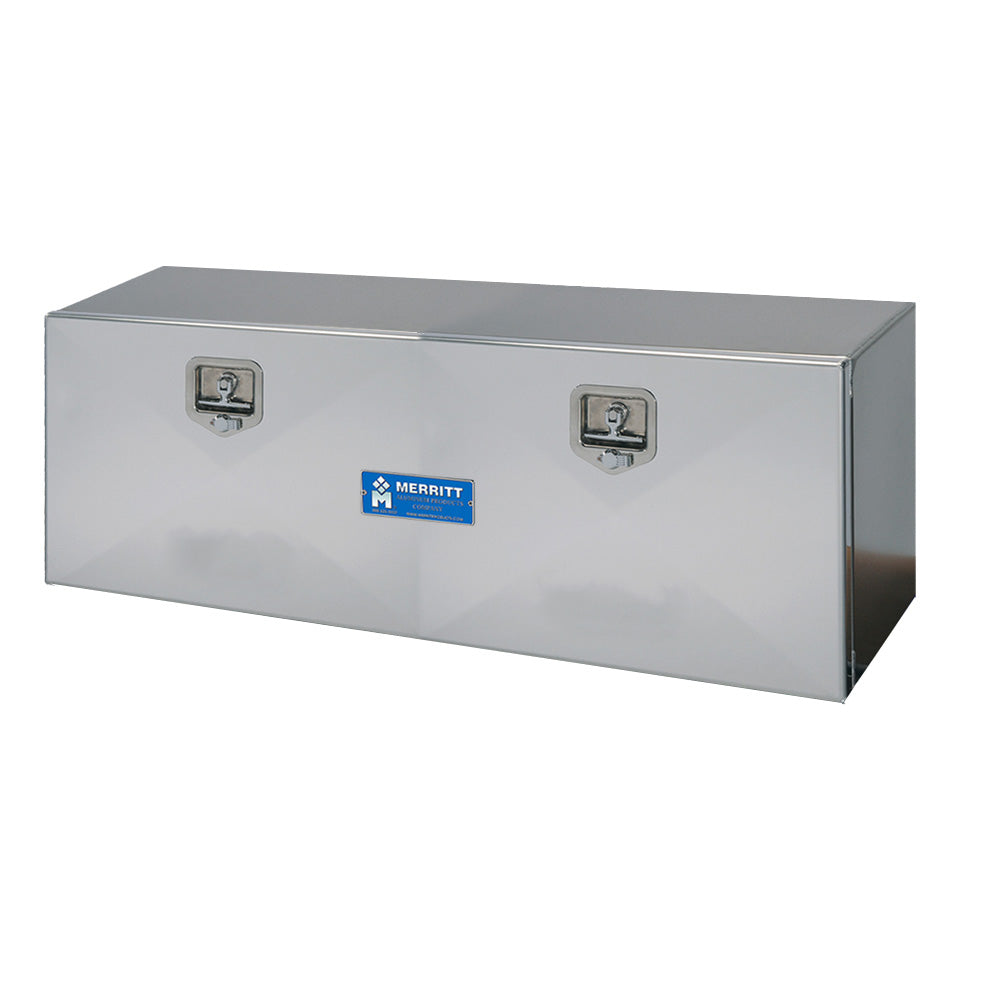 24" x 24" x 48" Single Smooth Door Aluminum ToolBox