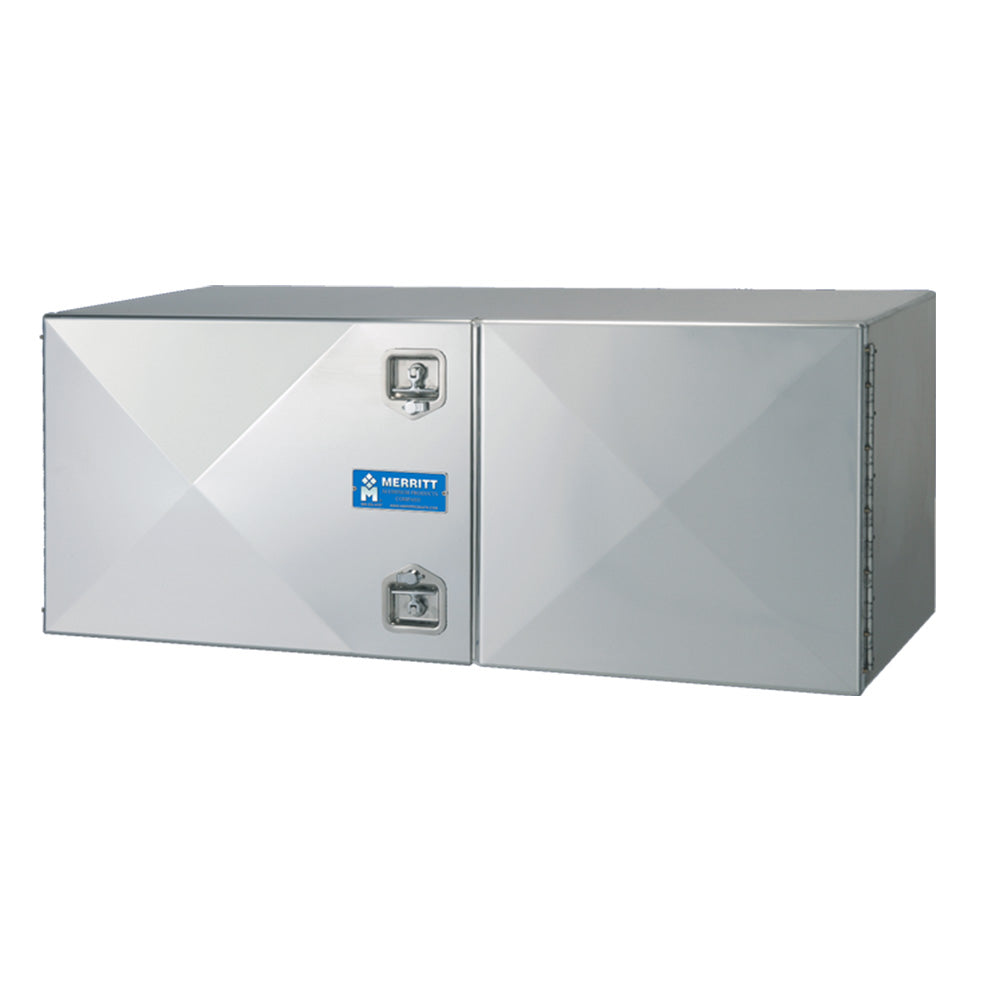 24" x 24" x 36" Smooth Double Door Aluminum Toolbox
