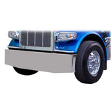 20" Eagle Rolled End for Short Fenders Stainless Steel Bumper with Blind Mount Plate
