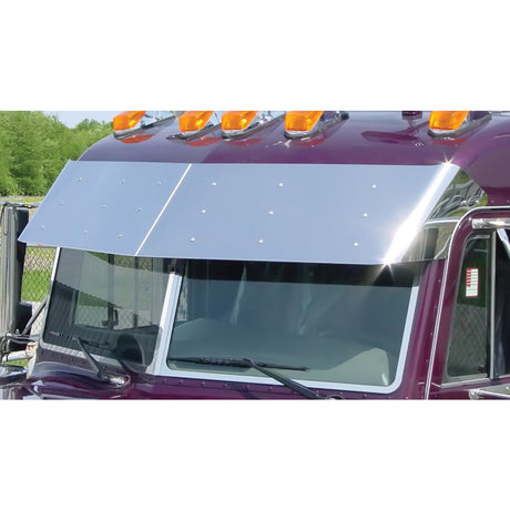 Peterbilt UltraCab 14.5" drop visor (2002-2005) for semi trucks